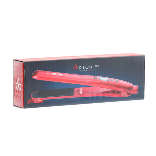 Hair straightener (25 - 90 mm) EMOTION DEWAL 03-401 Red